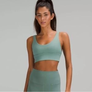 LULULEMON align bra size 8 jade green color